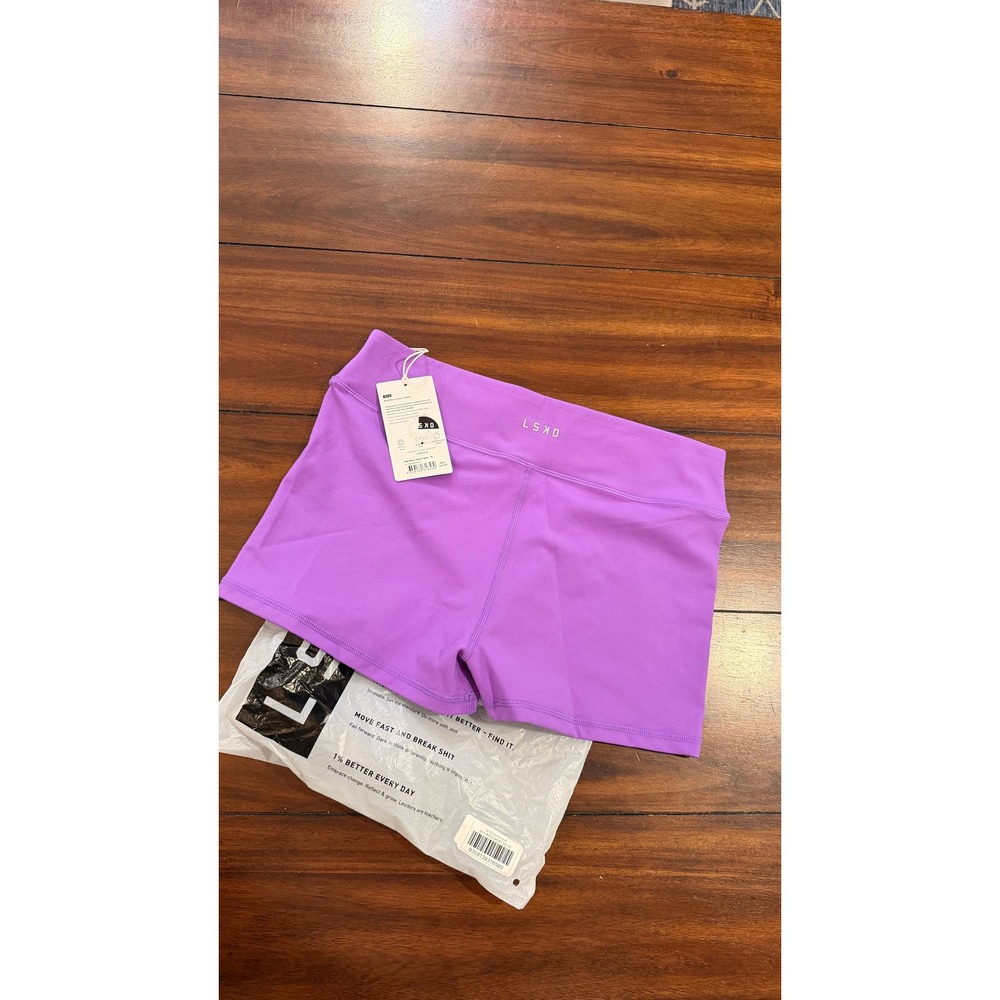 LSKD RXD Micro Short Tights Iris Purple Shorts WTGH0016-Iris XL‎ NEW NWT - Picture 5 of 16